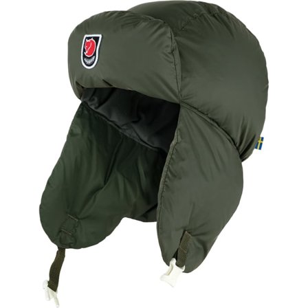 Fjällräven Expedition Down Heater L/XL - unisex - Deep Forest/Grønn - Kaps, Lues & beanies