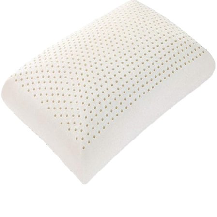 ALG 100% Talalay Latex Pude, Ekstra Blød Latex Pude til Søvn (Queen Size), Sengpude til Rygsovere