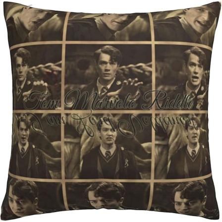 Tom Riddle Multipurpose örngott Mjukt kuddfodral Kuddfodral för bilkörning, läsning, tv, sova, arbete, uppvärmning, din livvakt