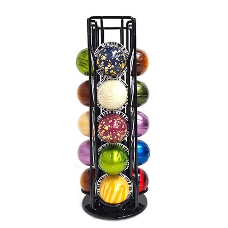 Kaffeputeholder for Vertuo Line Coffee Capsule Pods Holder Display Stand 20 kopper Oppbevaring Organizer Hyller Rack,B