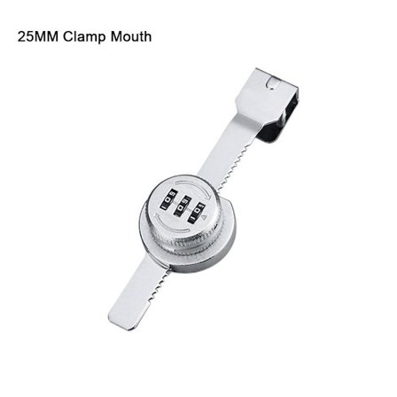 2kpl lasioven salasanalukko case lukko SILVER 25MM