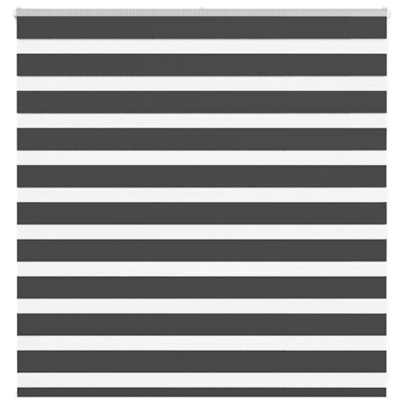 Rullgardin zebra svart 145x100 cm tyg bredd 140,9cm polyester