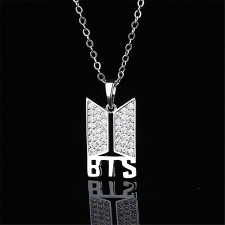 Hallyu Kpop 18k guldpläterad BTS hänge halsband - high quality
