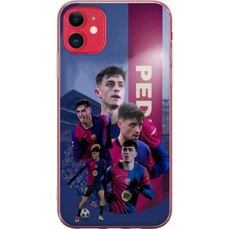 Kompatibelt Mobilskal till Apple Apple iPhone 11 Pedri Barcelona Spanien fotboll mittfältare ung talang snabb teknik kreativ spelfördelare som växe