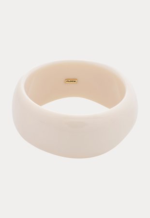 Pilgrim - Aase Maxi Bangle - Beige - Kläder - - Bubbleroom