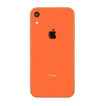 iPhone XR Baksida med Komplett Ram - Orange