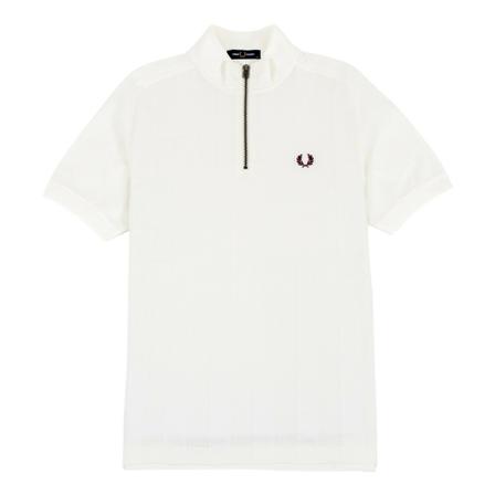 Fred Perry, Chicken with Raglán sleeves Biały, Mężczyzna, Rozmiar: M