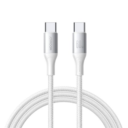 Joyroom S-A28 Flash Series 60W USB-C - USB-C-kabel 2m - Hvid