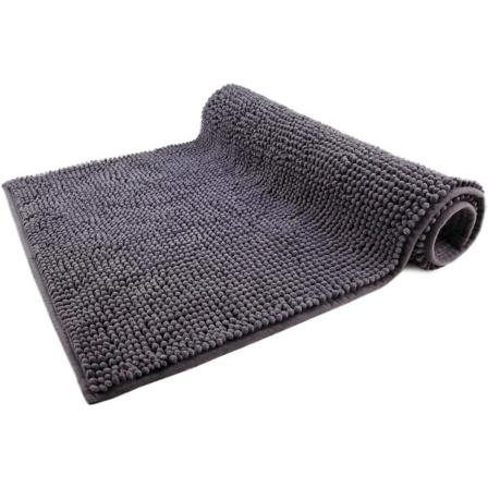 Harmaa kylpymatto - Modulaariset setit - Liukumaton, imukykyinen ja pehmeä