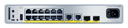 Cisco Catalyst 9200CX - Network Essentials - switch - kompakt - 12 porter - Styrt - rackmonterbar