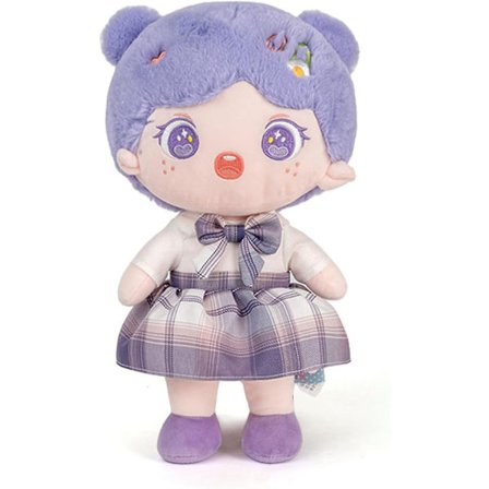 Min Første Babydukke, Søt Kluttedukke Myke Første Babydukker For 1 År Gamle Jenter For Spedbarn Barn Gutt Jente Småbarn Lilla 9