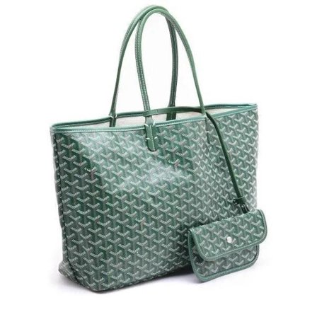 Stor hundetandopbevaringspose, håndtaske, pusletaske, pung, gave, dame, grøn, stor størrelse.