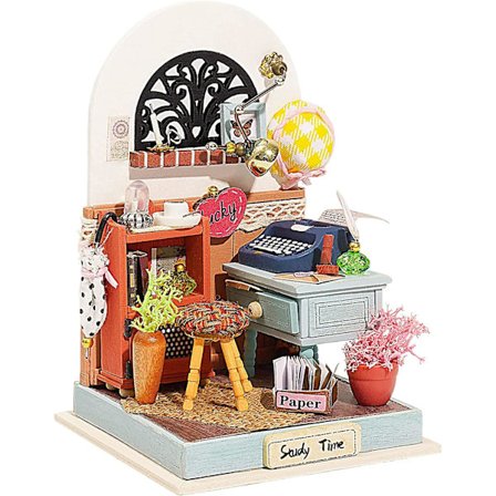 DIY Miniatyr Møbler Dukkehussett Baderom (registrer Stemning)