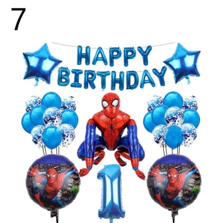 Spiderman Folieballonger Partydekoration 7 7