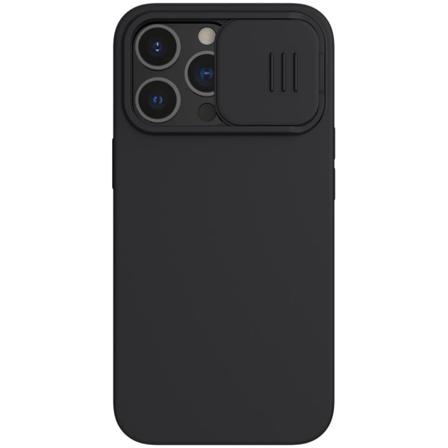 Nillkin Camshield Silky Silikon Skal Iphone 13 Pro - Svart Svart