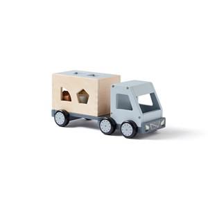 Kids Concept Blue Sorter Box Truck One Size - First toys and baby toys - One size - Grey - Junge - Sorting boxes