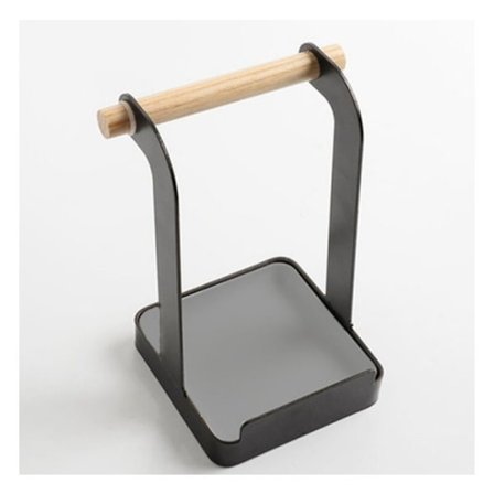 Köksförvaringsbricka Stativ Spatel Spatel Sked Skärbräda Multifunktionell Kökskeramik Kök (Svart)