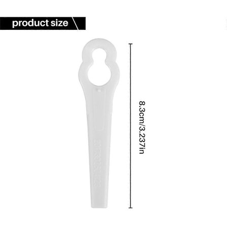 Blades för ART23 Accutrim Easytrim Strimmer/Trimmer (24-pack)