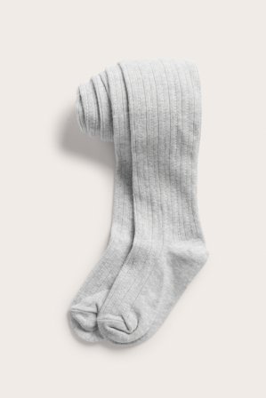 Kappahl | Mönsterstickade strumpbyxor Ljusgrå 98/104 | Ljusgrå