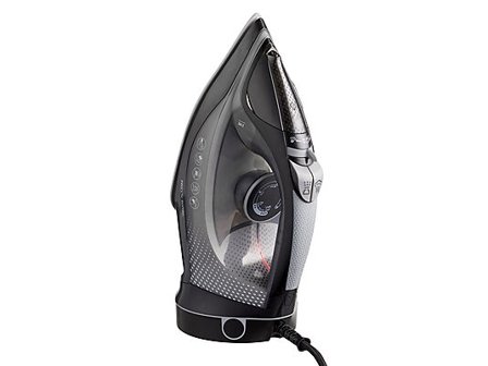 NORDIC SENSE Ledningsfritt dampstrykejern 2400w sort/grå