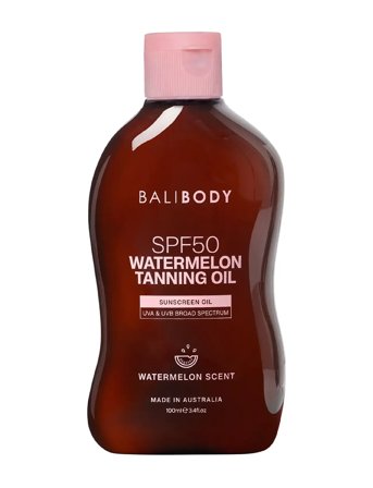 Bali Body Watermelon Sunscreen Oil Spf50 - Brown - 1OO ML