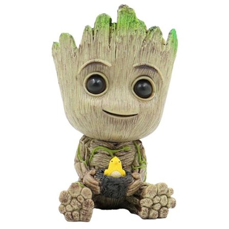 Baby Groot Blomkruka: Charmigt Fågelbo & 13cm Höjd