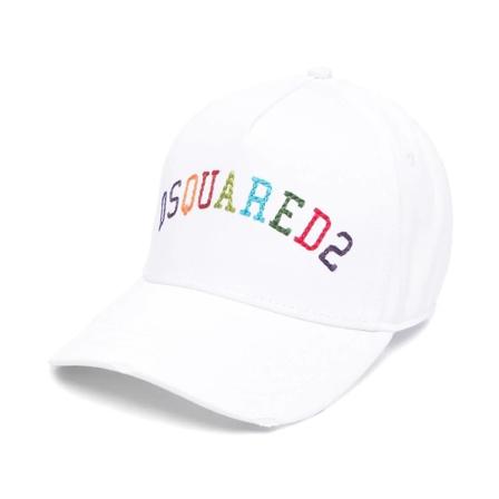 Dsquared2 Hats Hvid, Dame Huer Hatte og kasketter, Størrelse: ONE Size