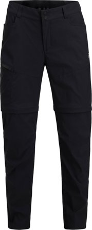 Peak Performance Women's Iconiq Zip Off Pants Women hiking trousers Black M