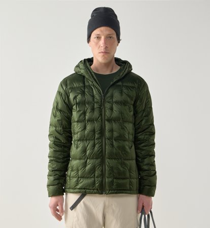 Haglöfs Hede Down Hood Men Seaweed Green - Herre - L