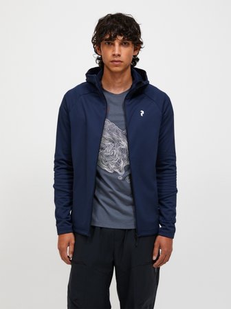 Rider Essentials Midlayer Zip Hood Men