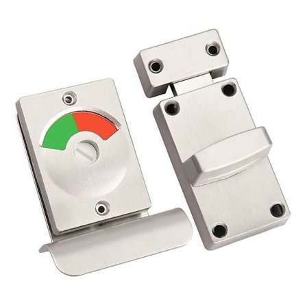 Toalett Dørlås med Rød og Grønn Lysindikator Reservedeler P