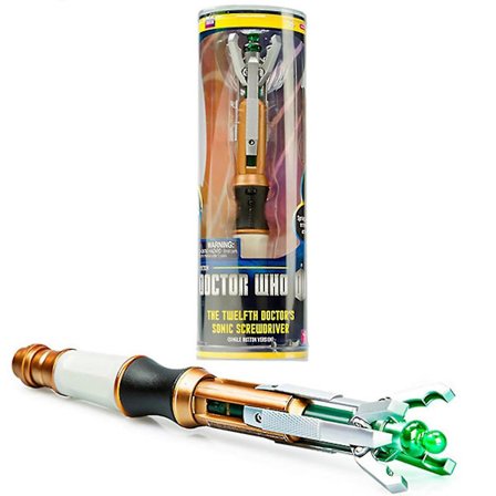 [12. generasjon sonisk skrutrekker] Doctor Who kan avgi lys og lyd Retractable Sonic Screwdriver
