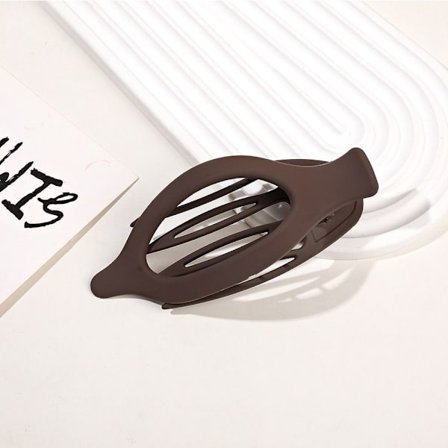 Duck Billed Hair Clips Women COFFEE