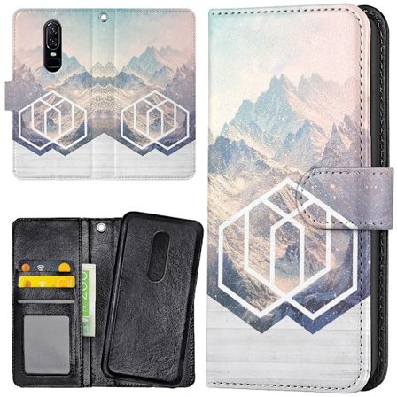 OnePlus 7 - Pung Etui/Cover Kunst Bjerg