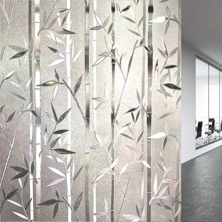 Ikkunakalvo yksityisyyteen, himmeä ikkunakalvo, liimaton lasioven kalvo staattisella kiinnityksellä, aurinkosuojaava tarttumaton ikkunakalvo tyyli 7