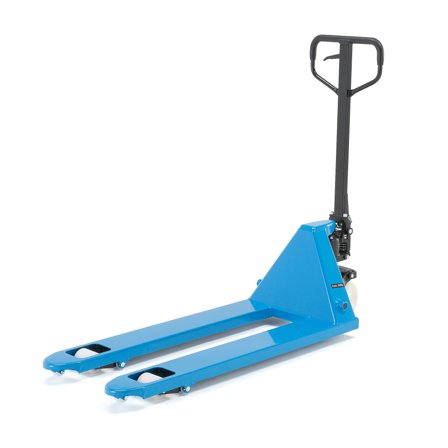 Hubwagen RAPID, TK 2500 kg, 1150 mm, Einzelrollen Nylon