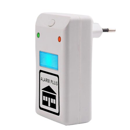 CC-0046: Ultraljudsskrämma för skadedjur med infraröd sensor.