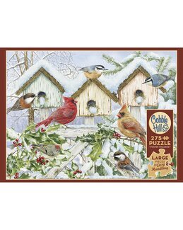 Puslespil Vinterkor 275 brikker - Cobble Hill