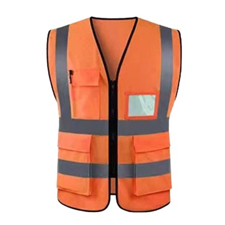 Säkerhetsjacka med reflekterande ränder 2 2