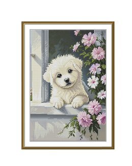 Kirjontapakkaus Taulu Pieni onni-Nova Sloboda