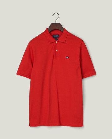 Lexington Piqué Poloshirt, Rot