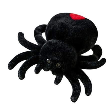 Spindelplyschleksak | 25 Cm Halloween Spider gosedjur | Tecknad spindlar stoppade leksak plysch leksaker dockor | Söt plysch spindelkudde Heminredning