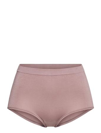 Brief Sally High Seam Lingerie Panties Hipsters/boyshorts Rosa Lindex