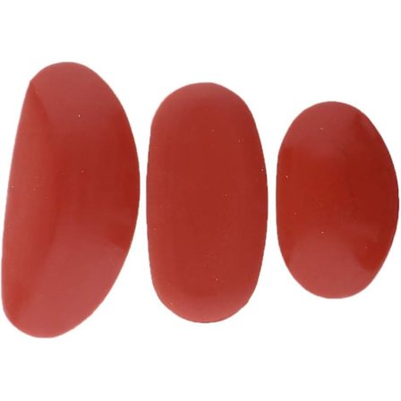 3 Delar Keramiklera Ribba Mjuk Gummi Keramik Ribbor Keramiska Keramik Ribbor för Modellera Keramiker, 3 Storlekar