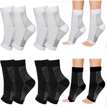 Kompressionsstrømper til Neuropati Super Strømper Neuropati Strømper til Kvinder Fod Kompressionsstrømper Nano Neuropati Strømpe S/M