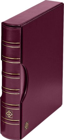GRANDE Classic ringbind og kassette - Bordeaux