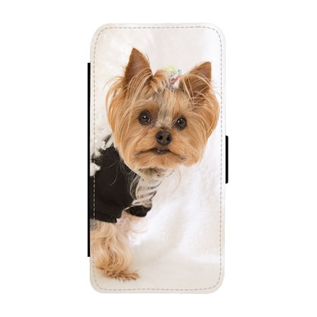 Hund Yorkshireterrier Samsung Galaxy S25+ Flip Mobilfodral
