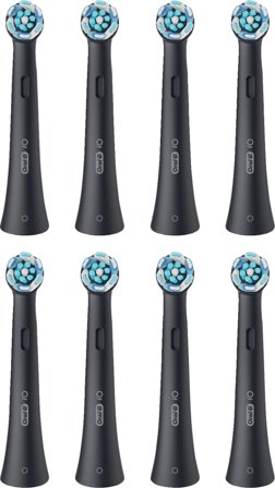 Oral-B iO AufsteckbALrsten, 8er, Schwarz