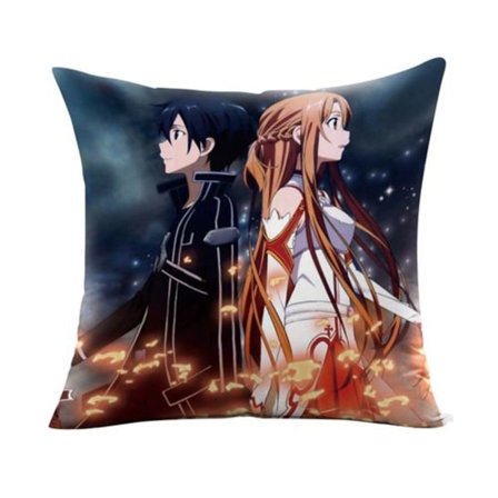 Tecknad plyschkudde med örngott - Sword Art Online (80), 5