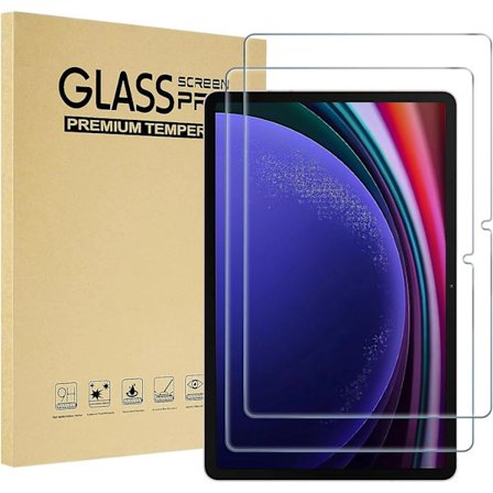 2 st 9H Härdat Glas Skärmskydd kompatibelt Samsung Galaxy Tab S7 S8 S9 FE Plus 12.4'' 11.0 S5E A7 S6 Lite Tab A 10.1 A8 A9 Plus